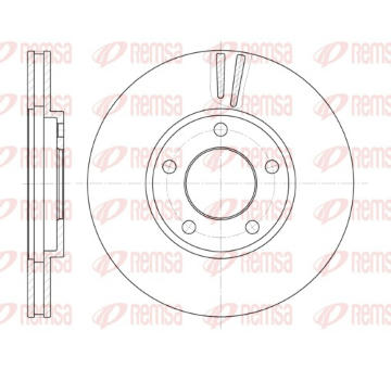Brzdový kotouč REMSA 6419.10