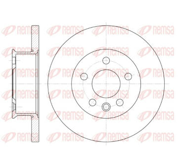 Brzdový kotouč REMSA 6481.00