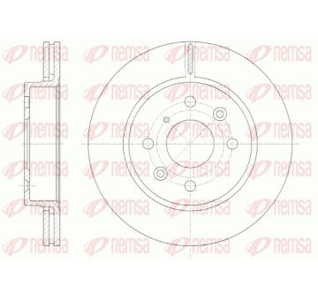 Brzdový kotouč REMSA 6523.10