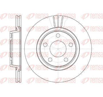 Brzdový kotouč REMSA 6548.10