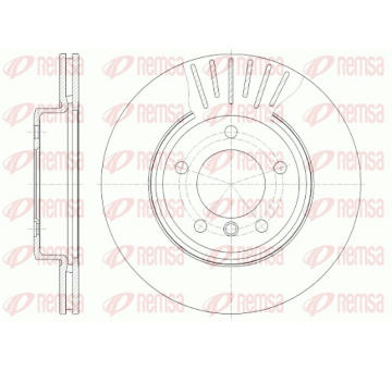 Brzdový kotouč REMSA 6589.10