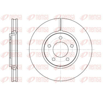Brzdový kotouč REMSA 6602.10