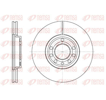Brzdový kotouč REMSA 6689.10