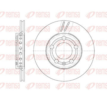 Brzdový kotouč REMSA 6709.10
