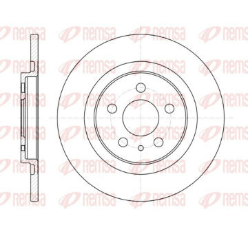 Brzdový kotouč REMSA 6736.00
