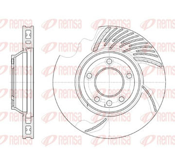 Brzdový kotouč REMSA 6769.11