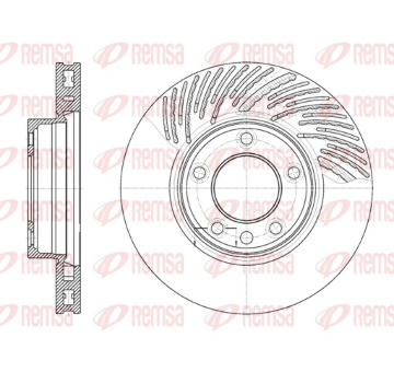 Brzdový kotouč REMSA 6773.11