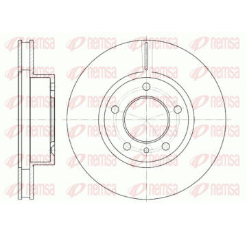 Brzdový kotouč REMSA 6802.10