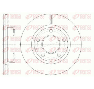 Brzdový kotouč REMSA 6841.10