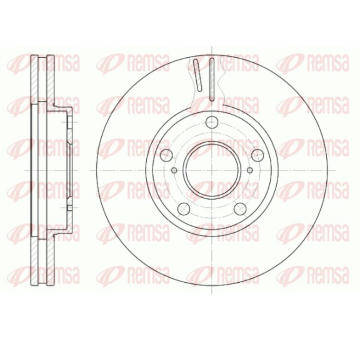 Brzdový kotouč REMSA 6842.10