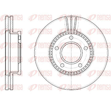 Brzdový kotouč REMSA 6892.10