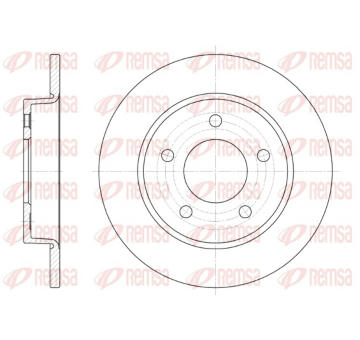 Brzdový kotouč REMSA 6906.00