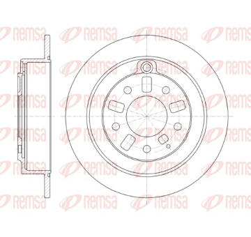 Brzdový kotouč REMSA 6923.00
