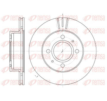 Brzdový kotouč REMSA 6927.10