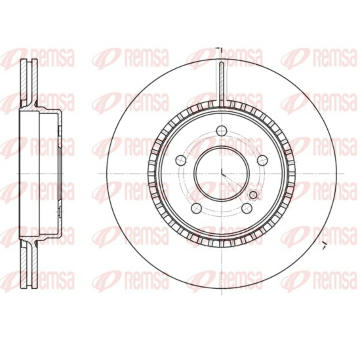 Brzdový kotouč REMSA 6929.10