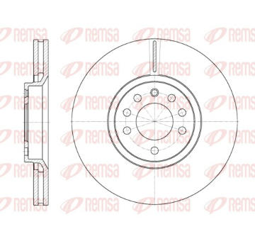 Brzdový kotouč REMSA 6944.10