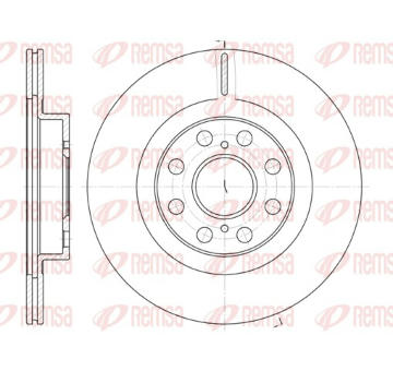 Brzdový kotouč REMSA 6961.10