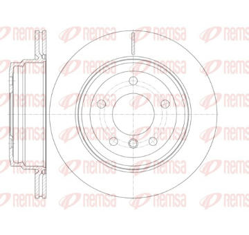 Brzdový kotouč REMSA 6977.10