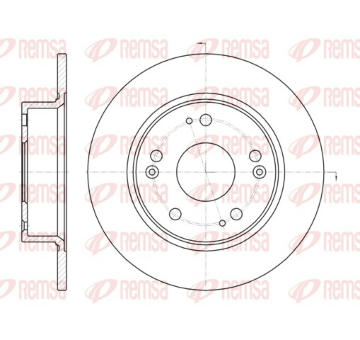Brzdový kotouč REMSA 6984.00