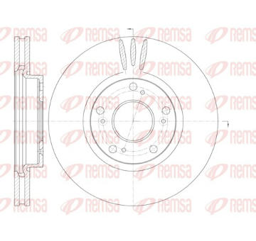 Brzdový kotouč REMSA 6985.10