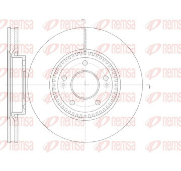 Brzdový kotouč REMSA 6988.10