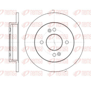 Brzdový kotouč REMSA 6991.00