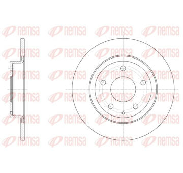 Brzdový kotouč REMSA 61519.00