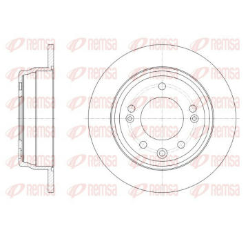 Brzdový kotouč REMSA 62517.00