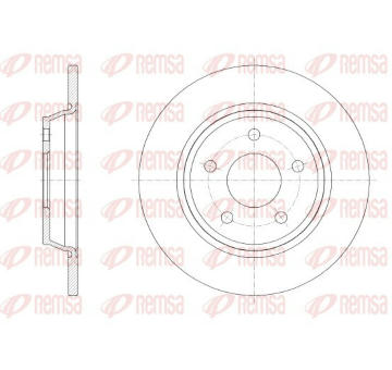 Brzdový kotouč REMSA 62522.00