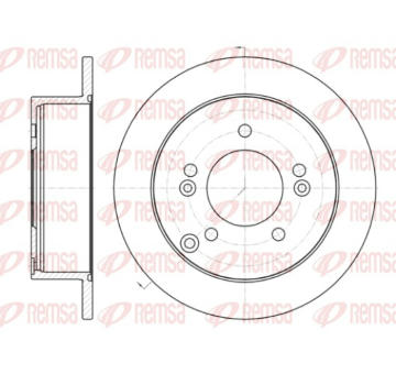 Brzdový kotouč REMSA 61399.00