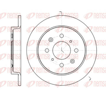 Brzdový kotouč REMSA 61395.00