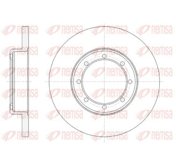 Brzdový kotouč REMSA 61476.00