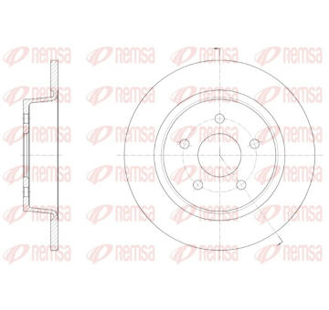 Brzdový kotouč REMSA 61459.00