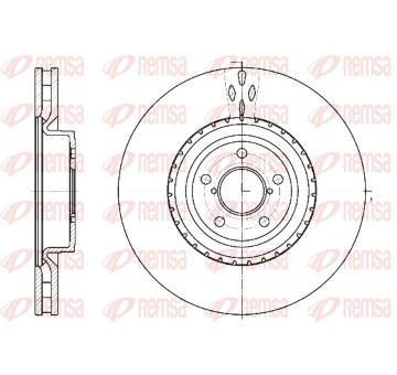 Brzdový kotouč REMSA 61341.10
