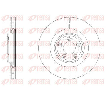 Brzdový kotouč REMSA 61511.10