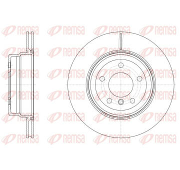 Brzdový kotouč REMSA 61494.10