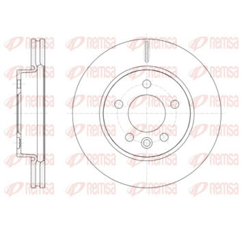 Brzdový kotouč REMSA 61418.10