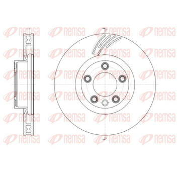 Brzdový kotouč REMSA 61419.11