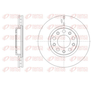 Brzdový kotouč REMSA 61389.10