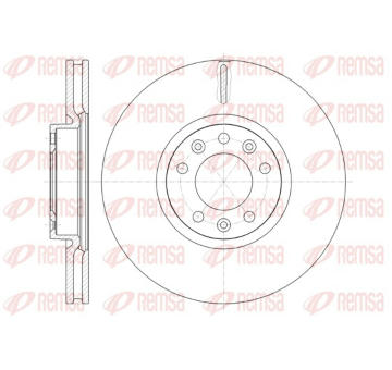 Brzdový kotouč REMSA 61472.10