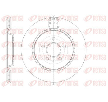 Brzdový kotouč REMSA 61492.10