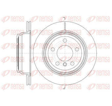 Brzdový kotouč REMSA 61453.10