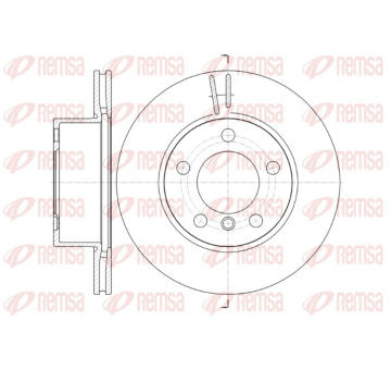 Brzdový kotouč REMSA 61448.10