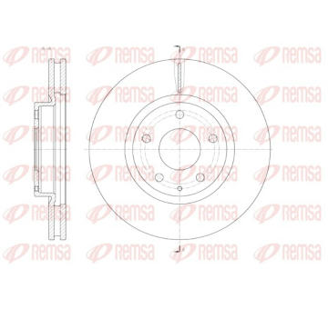 Brzdový kotouč REMSA 61520.10
