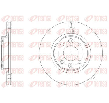 Brzdový kotouč REMSA 61535.10