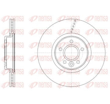 Brzdový kotouč REMSA 61542.10