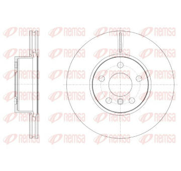 Brzdový kotouč REMSA 62550.10