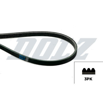 Ozubený klinový remeň DOLZ 05KD3PK576E
