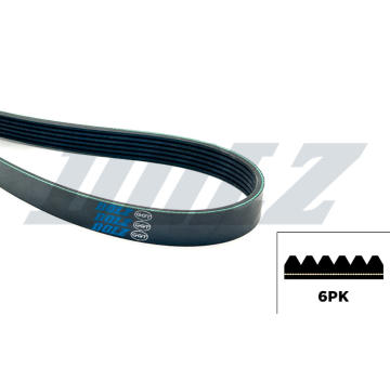 ozubený klínový řemen DOLZ 05KD6PK1740