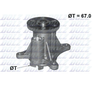 Vodní čerpadlo, chlazení motoru DOLZ C140